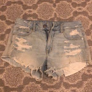 American eagle jean shorts
